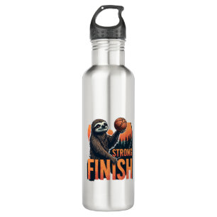 Sloth Basketball Vintage Funny Retro Dunk Shirt 2 710 Ml Water Bottle