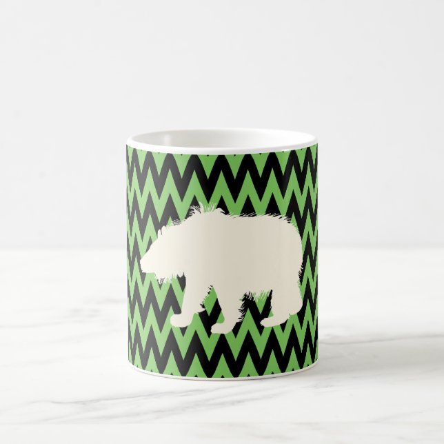sloth bear coffee mug (Center)