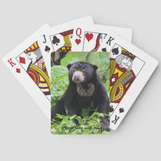 Sloth Bear Playing Cards