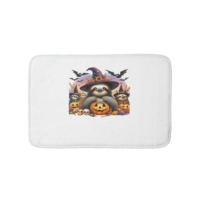 Sloth Beautiful laziness Classic T-Shirt_2 Bath Mat (Front)