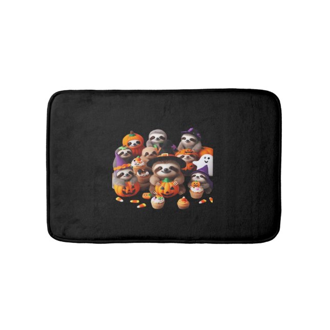 Sloth Beautiful laziness Classic T-Shirt Bath Mat (Front)