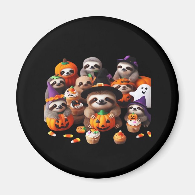 Sloth Beautiful laziness Classic T-Shirt Magnet (Front)