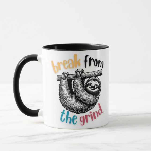 Sloth BFTG Coffee Mug (Left)