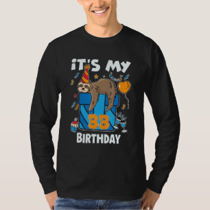 Sloth Birthday Him & Her 33 Years Old Men & Women T-Shirt