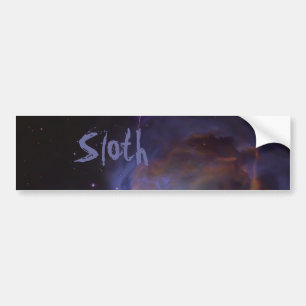 Sloth Bumper Sticker