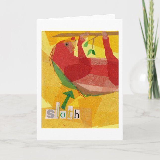 Sloth! Card (Front)