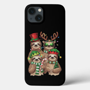 Sloth Christmas Merry Slothmas Sloth Lover Gift iPhone 13 Case