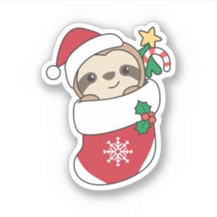 Sloth Christmas Snow Winter Animals Sloths