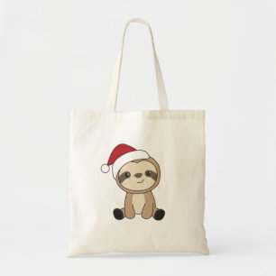 Sloth Christmas Snow Winter Animals Sloths Mug Bab Tote Bag