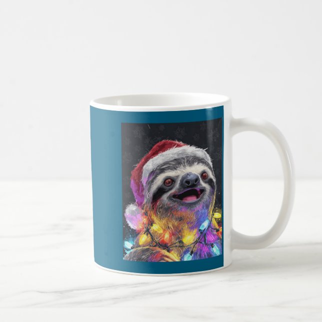 Sloth Clothing Coffee Mug (Right)