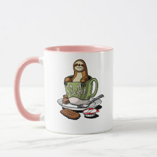 Sloth Coffee Sloffee Lover Animal Sloffee Mug