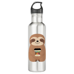 Sloth Coffee Time Classic T-Shirt 710 Ml Water Bottle