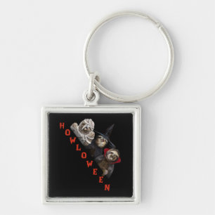 Sloth Custom Happy Halloween Shirt Sloth Graphic Key Ring