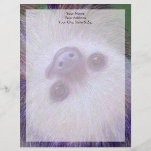 Sloth Customized Letterhead
