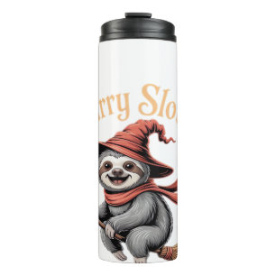 Sloth Cute Halloween Witch Funny Essential T-Shirt Thermal Tumbler