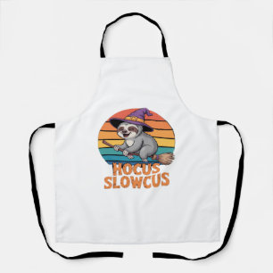 Sloth Cute Witch Funny Halloween Essential T-Shirt Apron