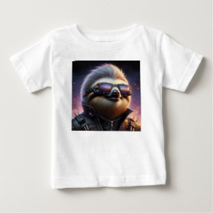 Sloth Cyberpunk Baby T-Shirt