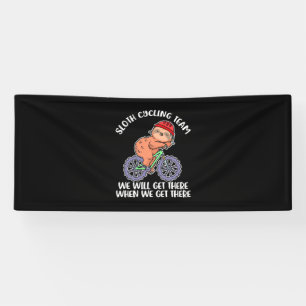 Sloth Cycling Team Banner