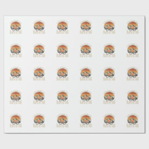 Sloth Cycling Team We Well Get There When We Get T Wrapping Paper