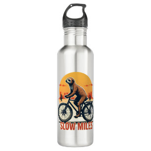 Sloth Cycling Vintage Adventure Mountain Ride 710 Ml Water Bottle
