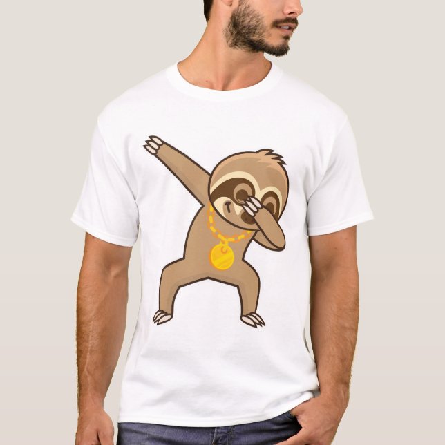 Sloth dab  T-Shirt (Front)