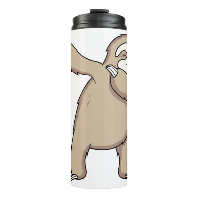 Sloth Dab  Thermal Tumbler (Front)