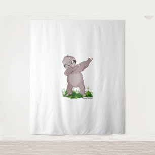 Sloth Dabs Tapestry