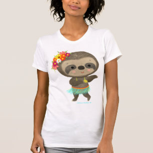 Sloth dancing hula  T-Shirt