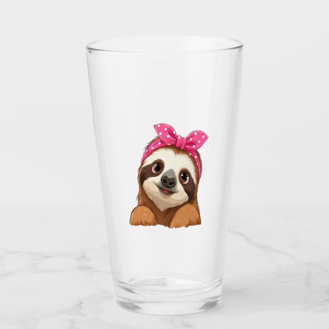Sloth  Design Sloth Glass (Front)