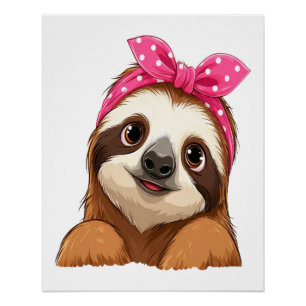 Sloth Design Sloth Poster
