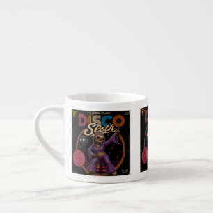 Sloth Disco Diva Espresso Cup