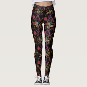 Sloth Disco Diva Leggings