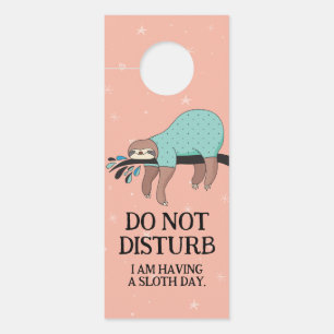 Sloth Double Sided Door Hanger