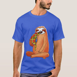 Sloth Eating Pizza T-Shirt
