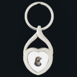 Sloth Engraved Portrait Vintage Tee 2 Key Ring<br><div class="desc">Sloth Engraved Portrait Vintage Tee 2</div>