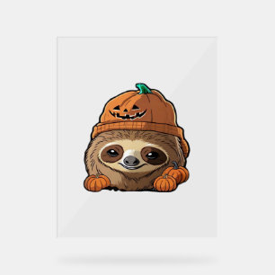 Sloth espuki sison halloween Classic T-Shirt Acrylic Sign