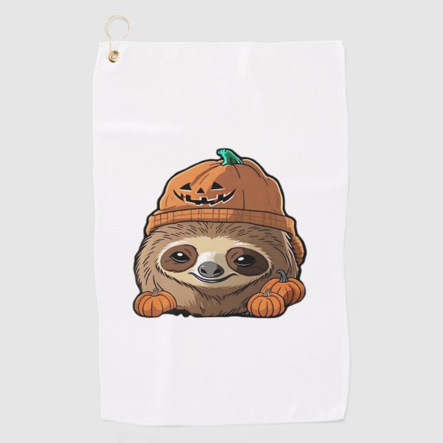 Sloth espuki sison halloween Classic T-Shirt Golf Towel (Front)