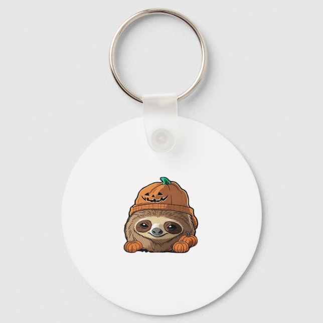 Sloth espuki sison halloween Classic T-Shirt Key Ring (Front)