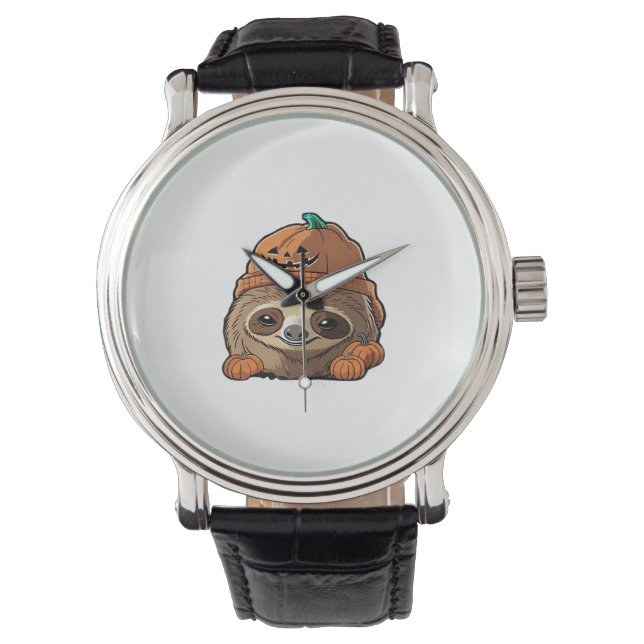 Sloth espuki sison halloween Classic T-Shirt Watch (Front)