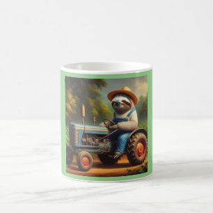 Sloth Farmer Coffee Mug