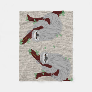 Sloth Fleece Blanket