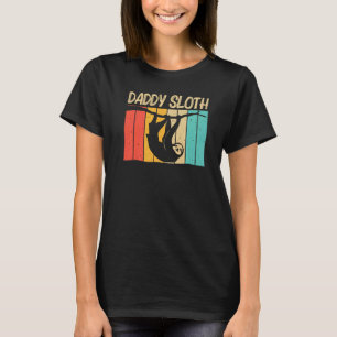 Sloth For Men Boys Dad Lazy Sloth Animal T-Shirt