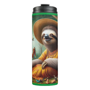 Sloth Grandma Thermal Tumbler