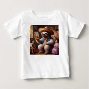 Sloth Grandpa Baby T-Shirt