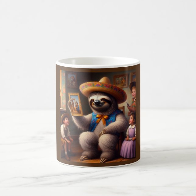 Sloth Grandpa Coffee Mug (Center)