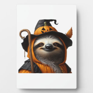 Sloth Halloween Classic T-Shirt Plaque