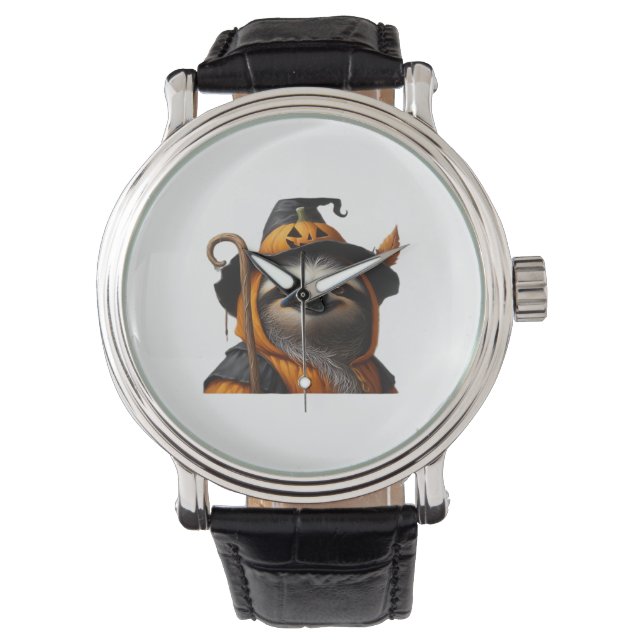 Sloth Halloween Classic T-Shirt Watch (Front)