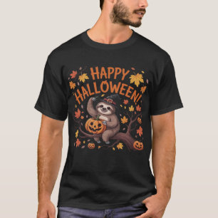 Sloth Halloween Day Oversized T-Shirt