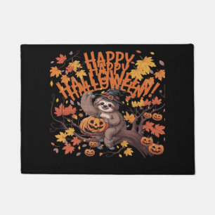 Sloth Halloween Day Oversized T-Shirt Doormat