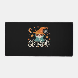 Sloth Halloween Goals Classic T-Shirt Desk Mat